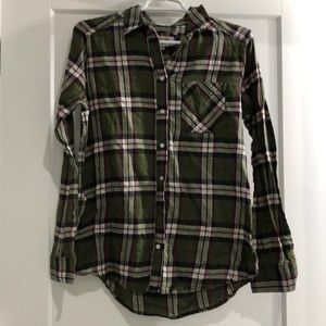Express Flannel Top
